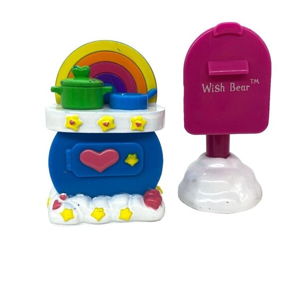 Vintage Care Bear Playset Pieces - Picture 2 of 8